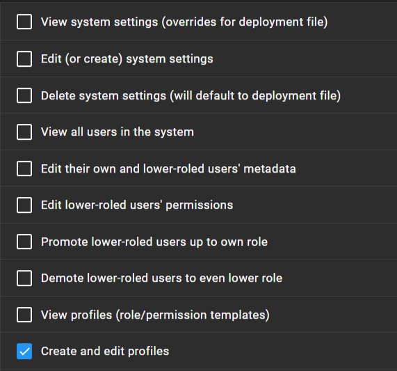 tiCrypt permissions frame 1